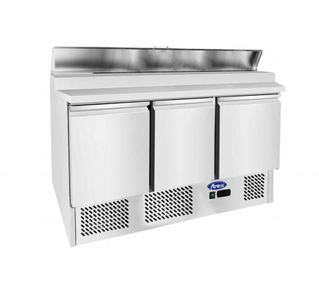 Table de préparation saladette 3 portes GN 1/6