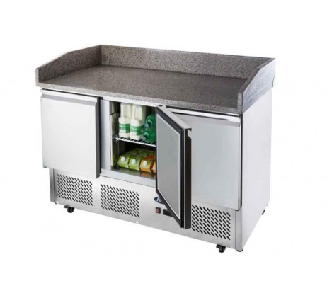 Table de préparation à pizza 3 portes sans...