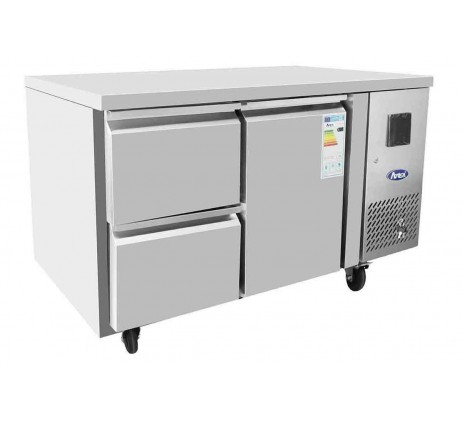 Table positive GN1/1 avec tiroirs