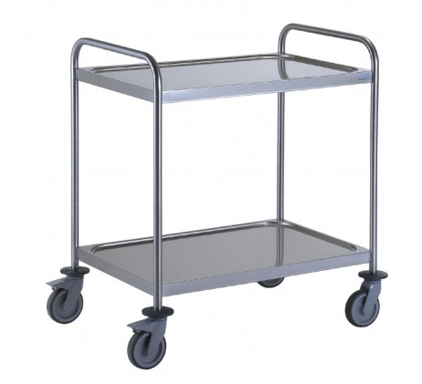 Chariot de service 2 plateaux 800x530mm