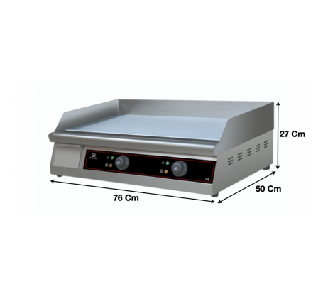 Plaque à snacker électrique en inox