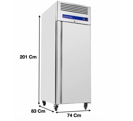 Armoire réfrigérée GN2/1positive 700 L 1 Porte...