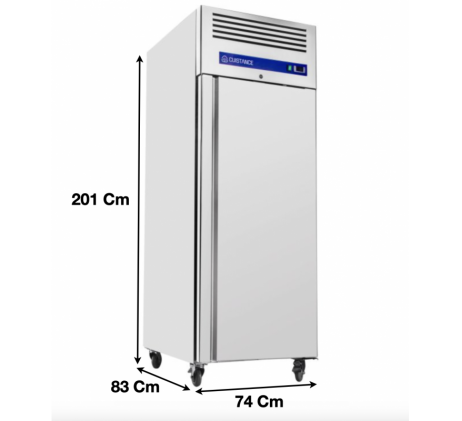 Armoire réfrigérée GN2/1négative 700 L 1 Porte...