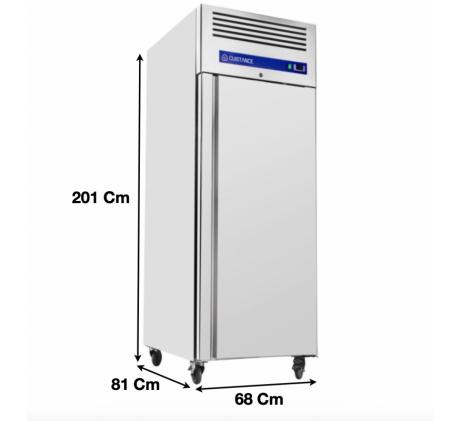 Armoire réfrigérée GN2/1 positive 600 L 1 Porte...