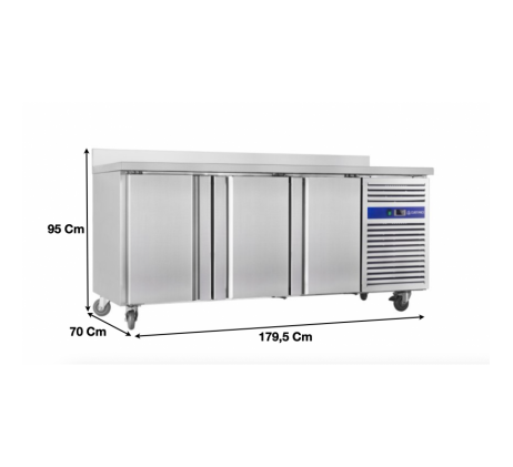 DESSERTE RÉFRIGÉRÉE 700 3 PORTES POSITIVE...