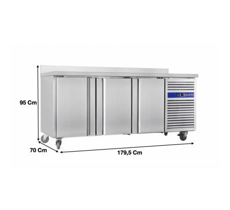 DESSERTE RÉFRIGÉRÉE 700 3 portes négative...