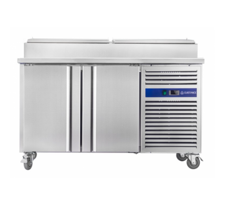 Meuble de préparation réfrigéré 2 portes