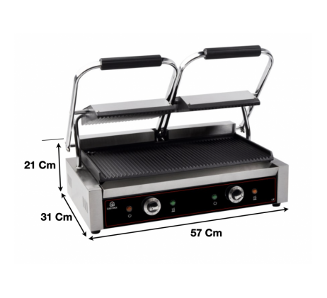 Grill à panini double