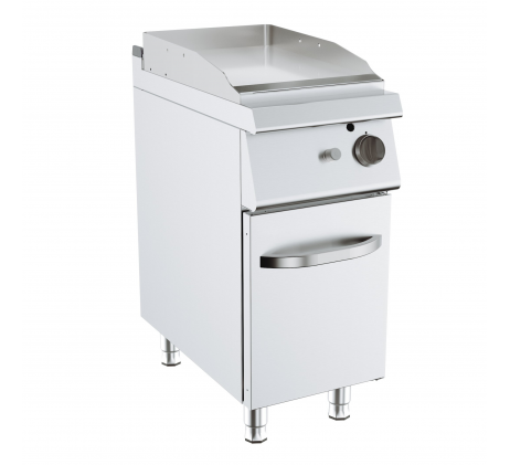 Plancha gaz chromée 40 cm