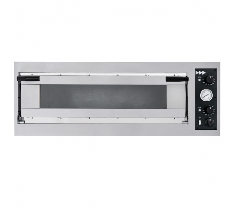 Four électrique professionnel à pizza et pain 4...