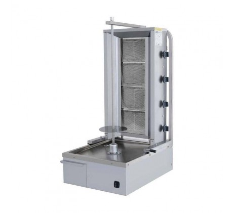Machine à kebab 4 feux à gaz