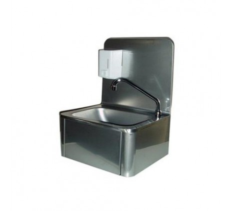 Lave-mains avec commande à genoux