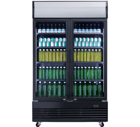 Armoire à boisson 950 litres - 2 portes vitrées...