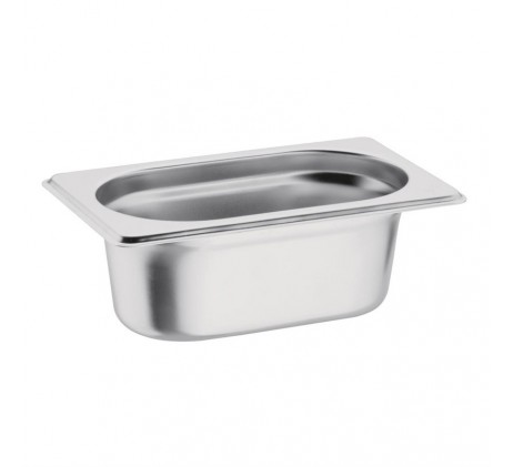 Bacs inox Gastronorme GN 1/9