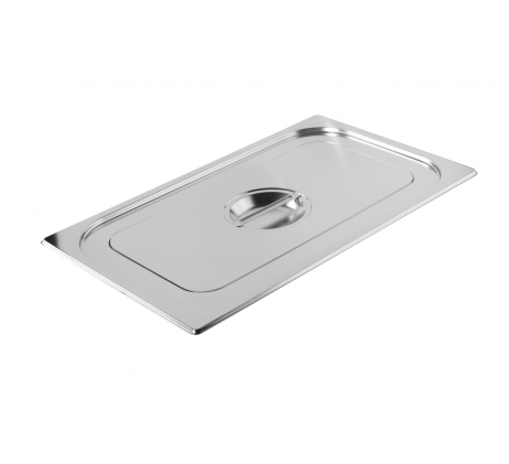 Couvercle inox bac GN avec poignée