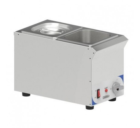 BAIN MARIE À SAUCE 2 X GN 1/6 COMPACT