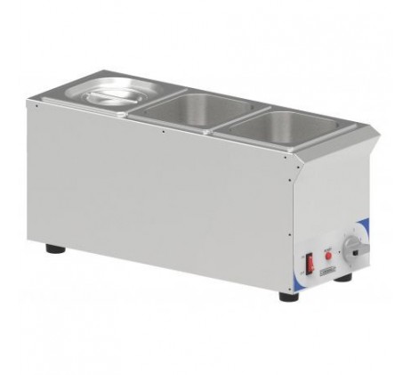 BAIN MARIE À SAUCE 3 X GN 1/6 COMPACT