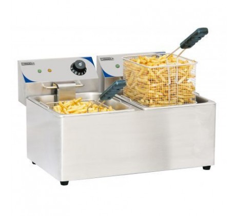 FRITEUSE ÉLECTRIQUE 2 X 8 LITRES