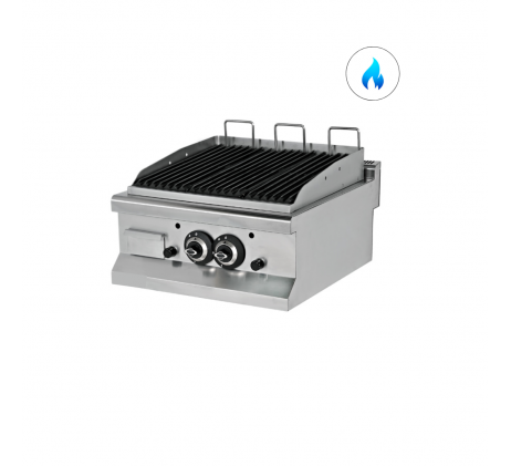 Gril à gaz en pierre de lave 60 cm