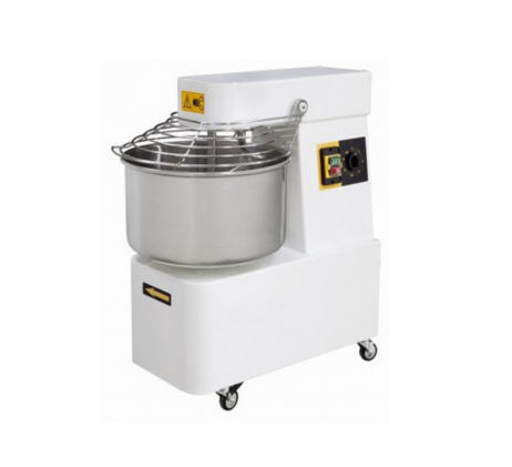 Pétrin à spirale à tête fixe 48 L / 42 KG -...