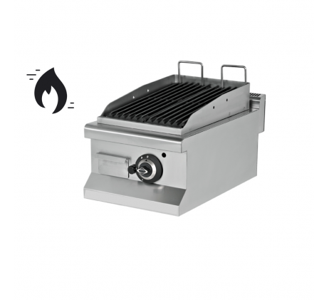 Gril à gaz en pierre de lave 40 cm