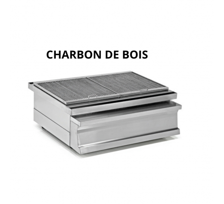 Barbecue au charbon de bois 80 cm