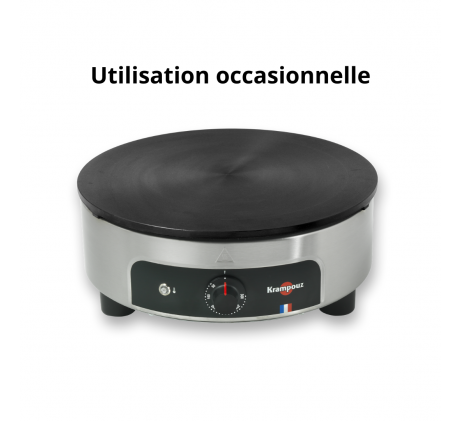 Crêpière électrique châssis rond (Utilisation...