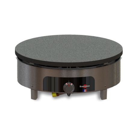 Crêpière gaz châssis rond - allumage manuel -...