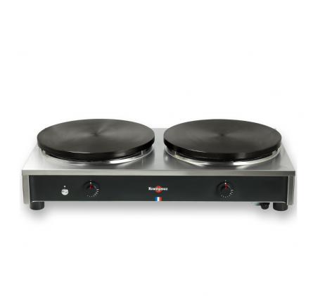 Crêpière gaz Ø 40 cm - standard - allumage à...