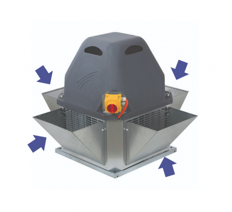 Kit rejet vertical EMMOS (tourelle de 028 à 036)