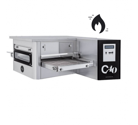 Four tunnel à convection c/40 à gaz