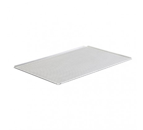 Plaque pâtissière aluminium perforée 40 x 60 cm