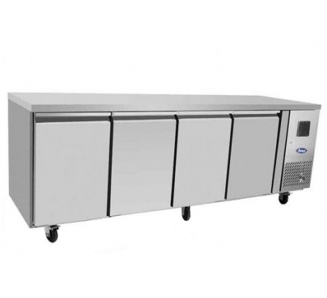 Desserte table réfrigéré 4 portes Tropicalisé