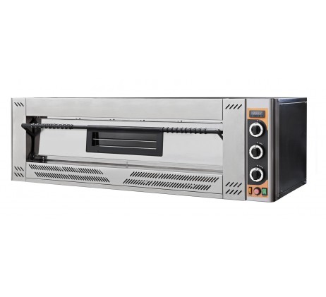 Four à pizza gaz large 3 pizzas Ø 35 cm