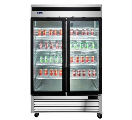 Armoire vitrée négative – noire