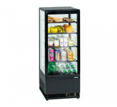 VITRINE RÉFRIGÉRÉE POSITIVE 98L NOIRE