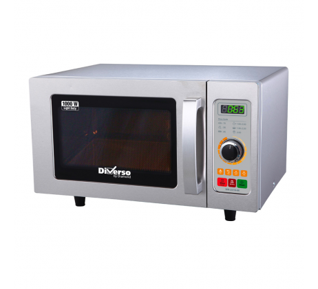 Four micro-ondes en inox,1000 W. (25 Lt),...