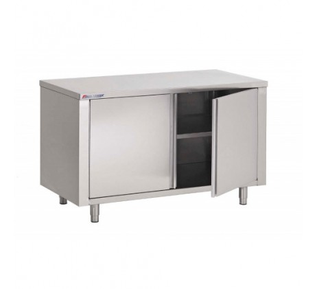 ABLE ARMOIRE INOX, PORTES BATTANTES, L 2000 MM...