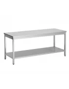 TABLE AVEC SOUS TABLETTE